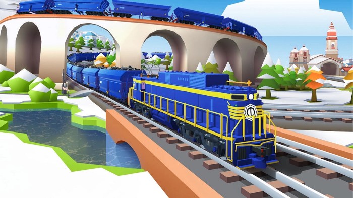 Train kids game 3d driving vehicle trains